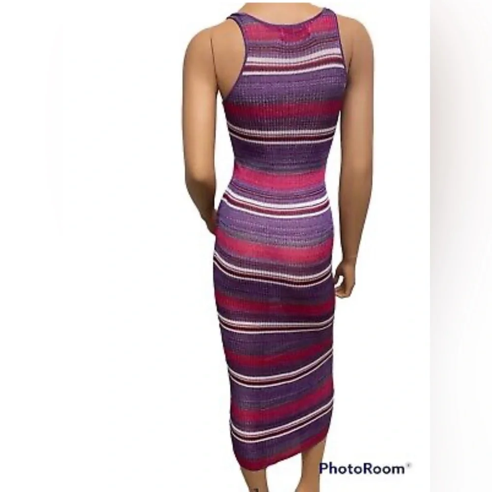 Zara knitted pink purple dress 🧶🌸 - Picture 2 of 4